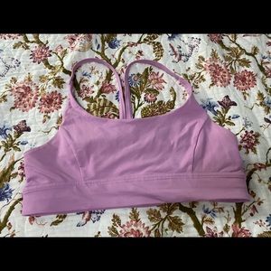 Gently used Lululemon lilac bra - size 12